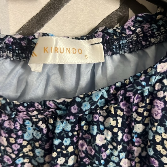 Kirundo Floral Mini Dress. Size S. - Picture 3 of 4